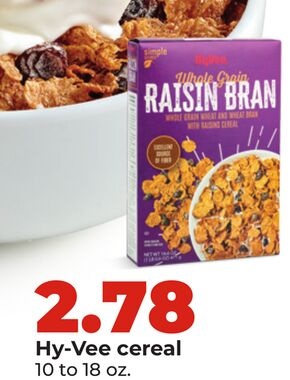 Hy-Vee cereal