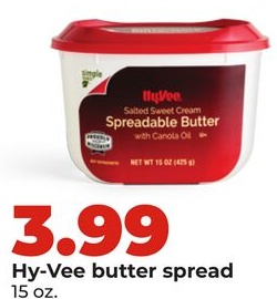 Hy-Vee butter spread