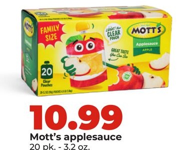 Mott's applesauce