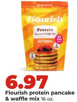 Flourish protein pancake & waffle mix