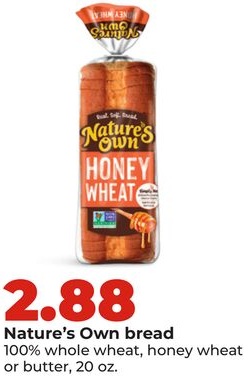 Nature's Own bread