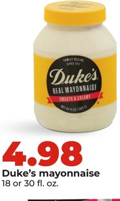Duke's mayonnaise