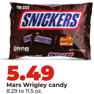 Mars Wrigley candy