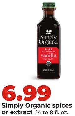 Simply Organic Spices or Extract