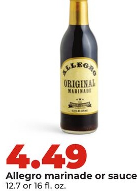 Allegro marinade or sauce