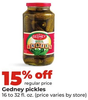 Gedney pickles