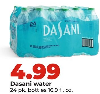 Dasani water
