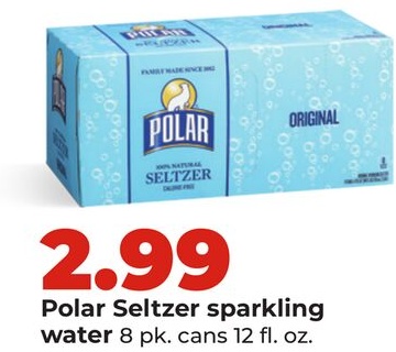 Polar Seltzer sparkling water
