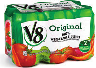 V8 +Energy or veggie juice