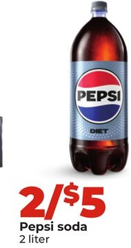 Pepsi soda
