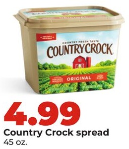Country Crock spread