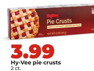 Hy-Vee pie crusts