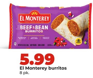 El Monterey burritos