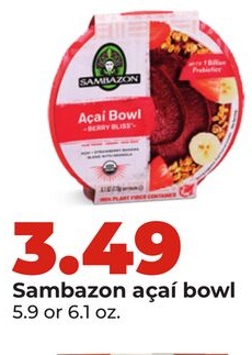 Sambazon açaí bowl