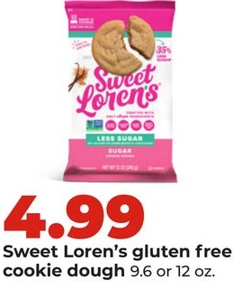 Sweet Loren's gluten free cookie dough