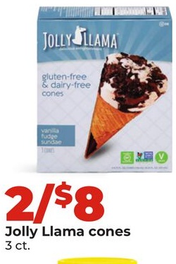Jolly Llama cones