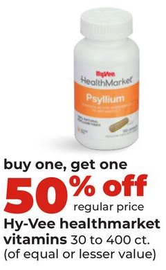 Hy-Vee healthmarket vitamins