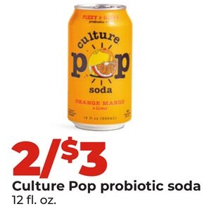 Culture Pop probiotic soda