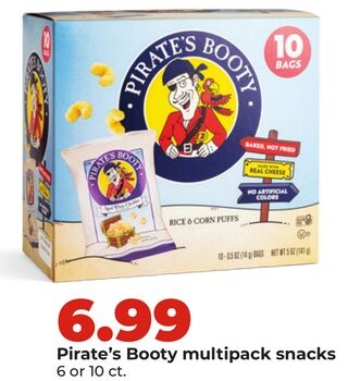 Pirate's Booty multipack snacks