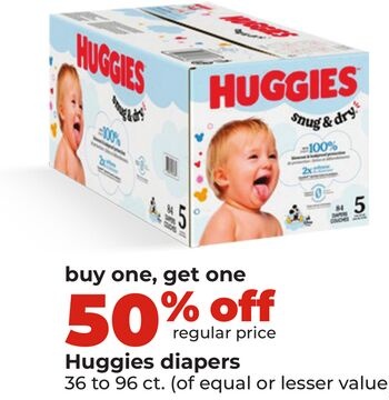 Huggies diapers