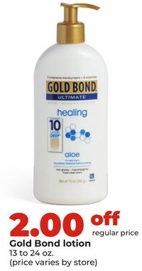 Gold Bond lotion