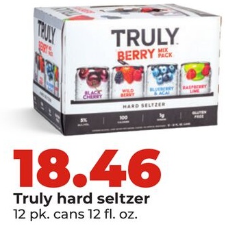 Truly hard seltzer