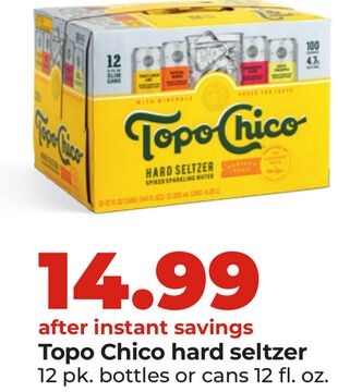 Topo Chico hard seltzer