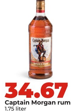 Captain Morgan rum