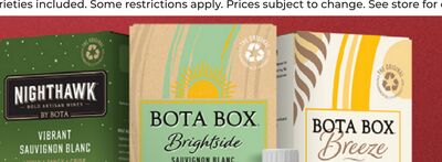 Bota Box wine