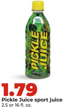 Pickle Juice sport juice
