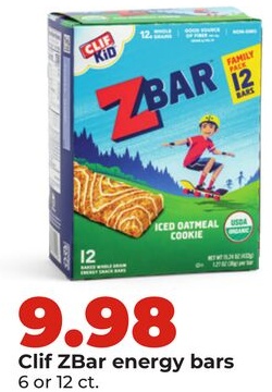 Clif ZBar energy bars