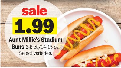 Aunt Millie's Stadium Buns