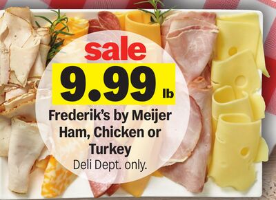 Frederik's by Meijer Ham, Chicken or Turkey