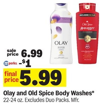 Olay and Old Spice Body Washes*