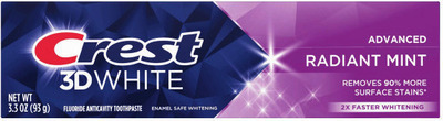 Crest 3D White Advanced Toothpaste*
