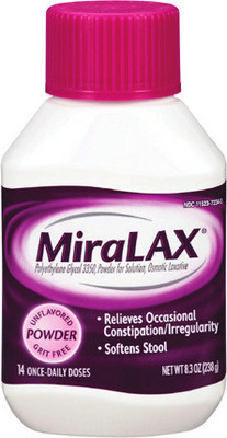 MiraLAX Laxative Powder*