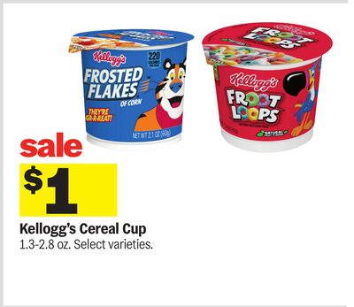 Kellogg's Cereal Cup