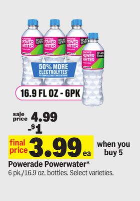 Powerade Powerwater*