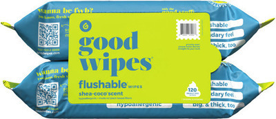 Good Wipes 2 pk./120 ct. or Fragrance Free* 2 pk./100 ct.