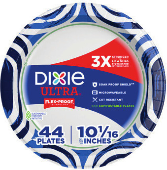 Dixie Family Pack Plates 8.5