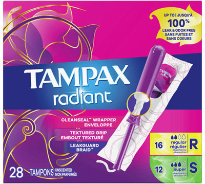 Always Pocket Pads 20-22 ct. or Tampax Radiant Tampons*