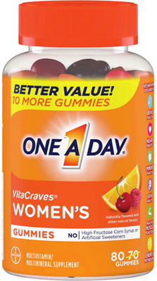 One A Day Men's or Women's Tablets 100 ct., 50 Plus Tablets 65 ct. or Gummies* 80 ct.