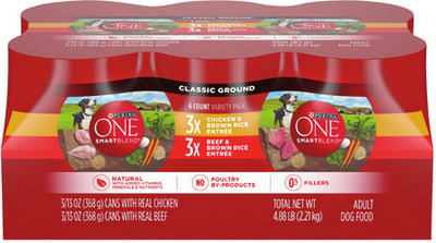Purina ONE Wet Dog Food Variety Pack*