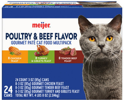 Meijer Wet Cat Food Variety Pack*