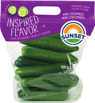 Seedless Mini Cucumbers