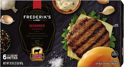 Frederik's by Meijer Certified Angus Beef Burgers