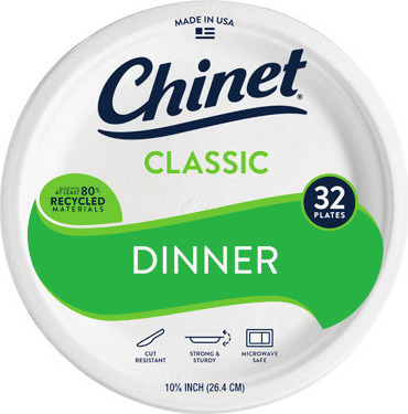 Chinet Plates, Bowls, Cups or Cutlery*