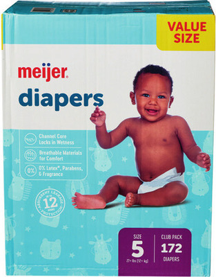 Meijer Baby Club Pack Diapers*