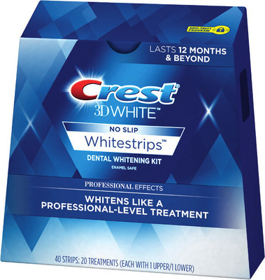 Crest Whitestrips 3D Professional Effects