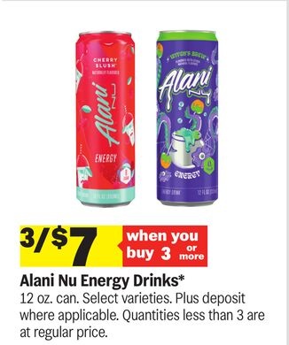 Alani Nu Energy Drinks*